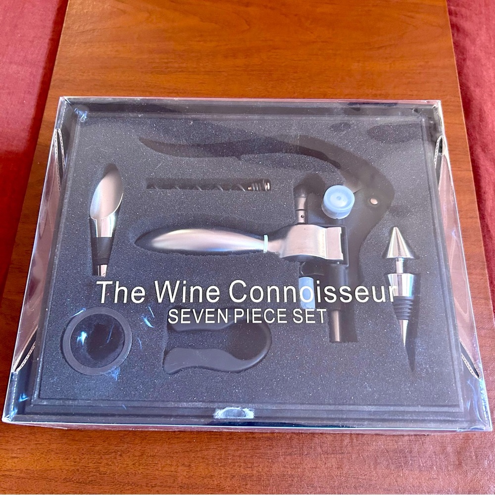 Vintage 7-Piece Wine Connisseur Set
